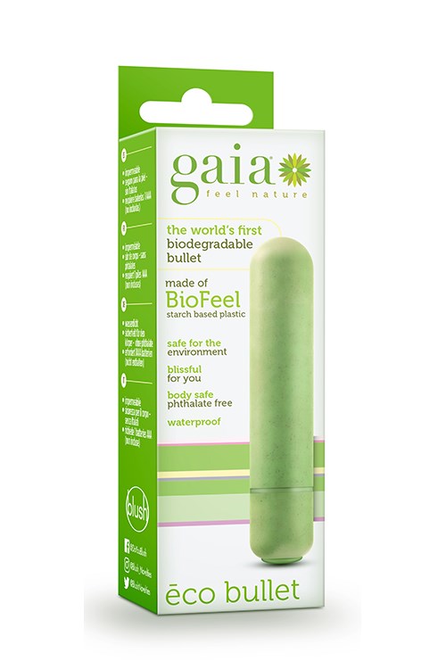 Eco Gaia Grøn - Biologisk Nedbrydelig Bullet