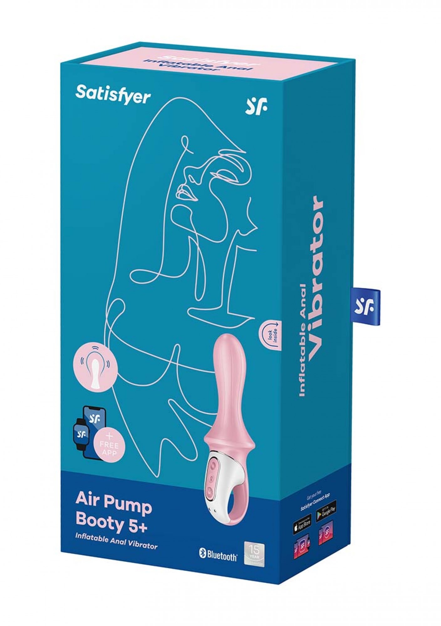 Air-Pump Booty 5 med Connect App