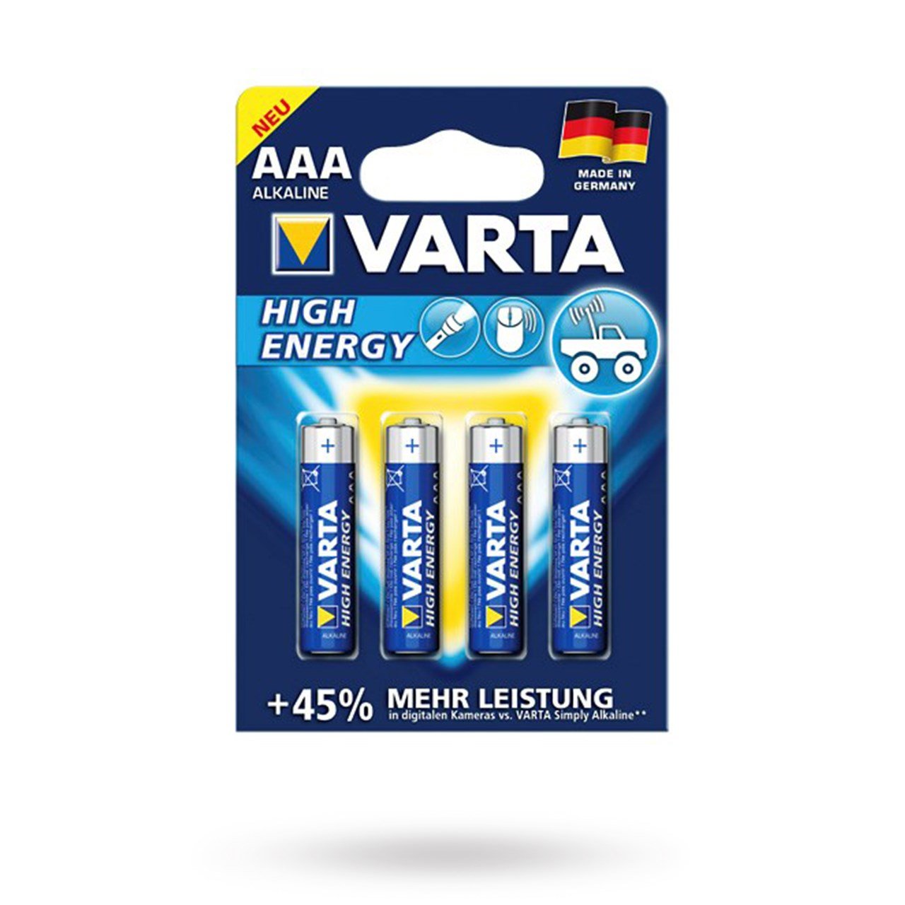 Varta AAA Batterier 4-pack