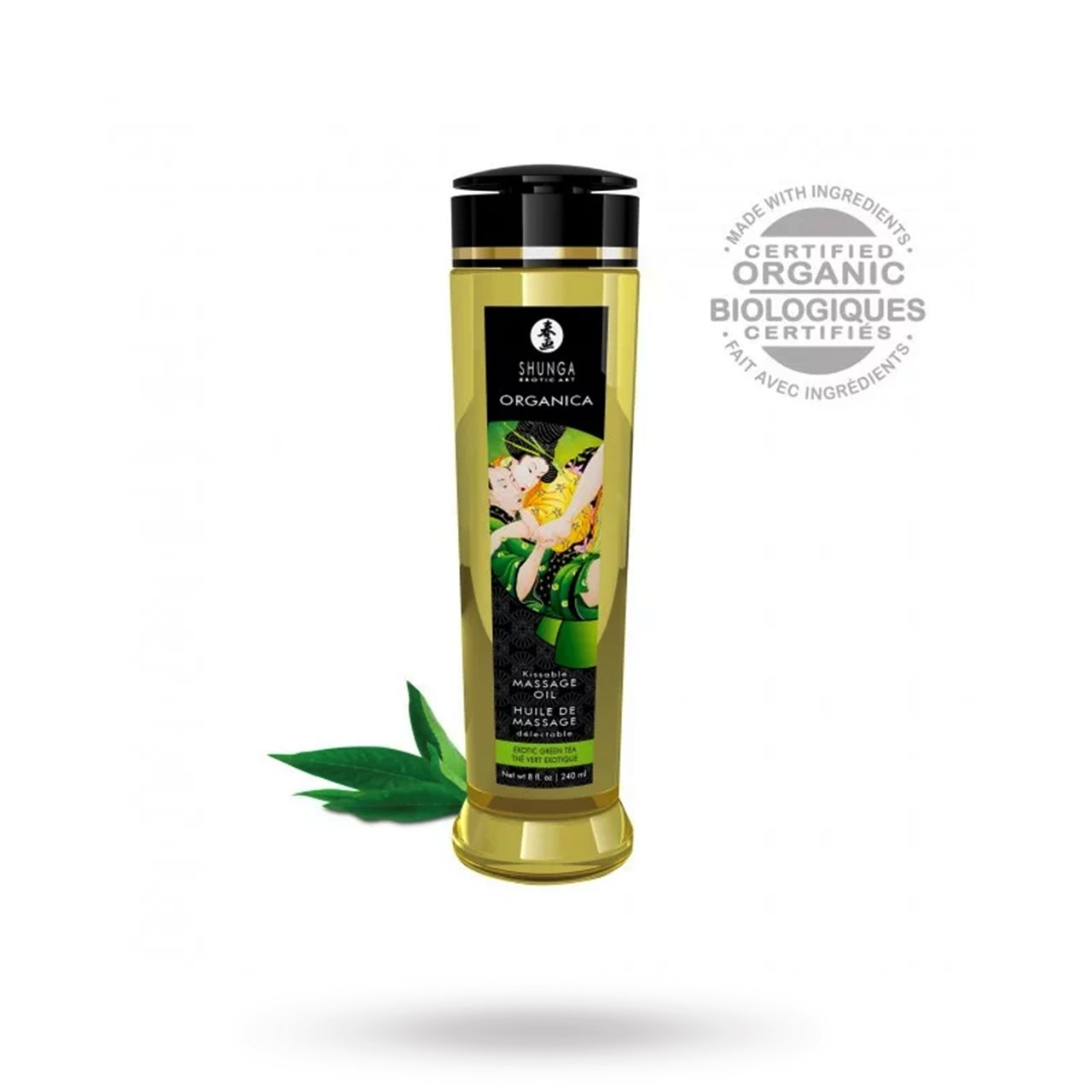 Økologisk Massageolie - Organica Exotic Green Tea 240ml
