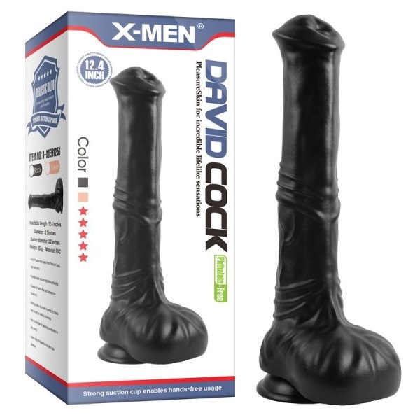 X-Men David's Cock Black 31,5 cm