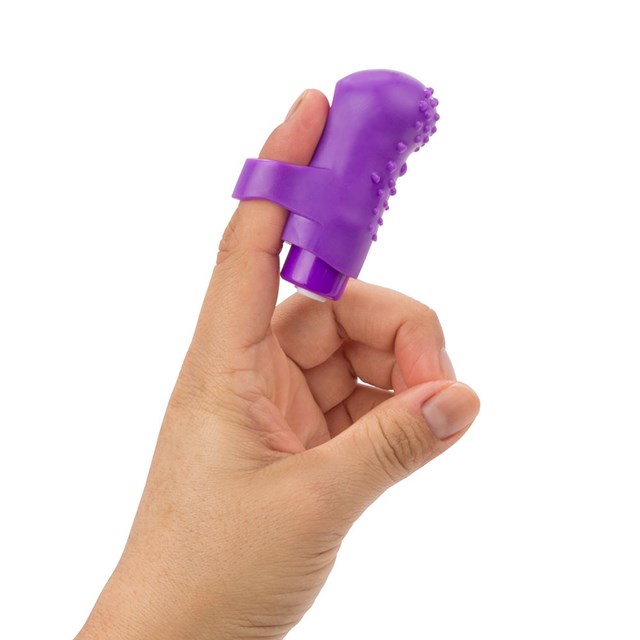 FingO Purple - Genopladelig Mini Vibrator