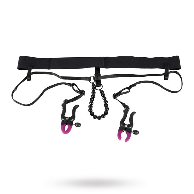 Pearl String with Silicone Clamps
