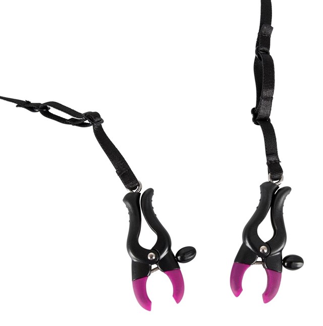Pearl String with Silicone Clamps