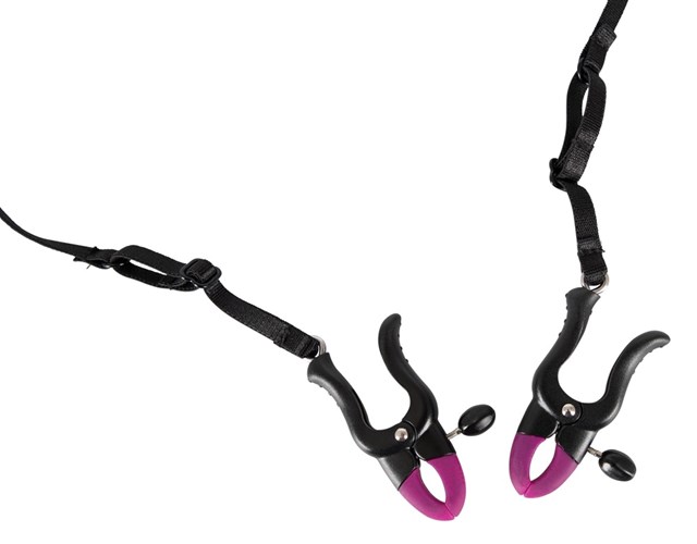 Pearl String with Silicone Clamps