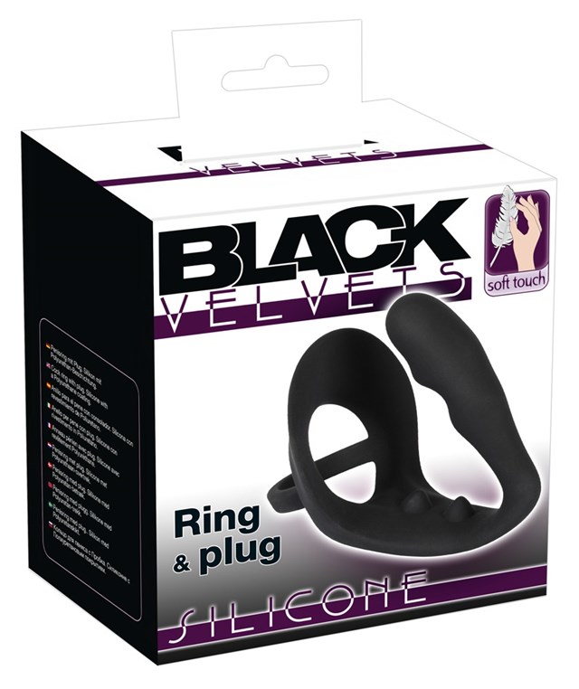 Cock Ring And Plug