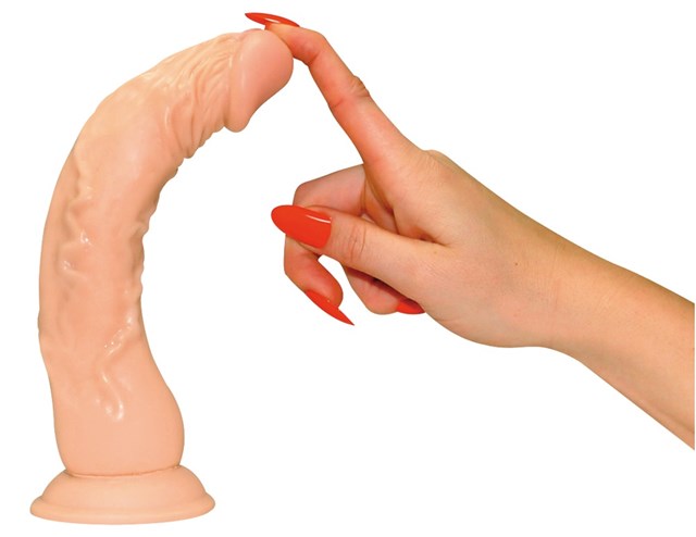 Realistisk Dildo 23 cm med Sugekop