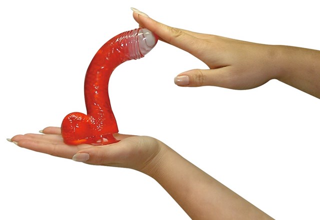 Jolly Buttcock - Dildo Med Pung 17 cm