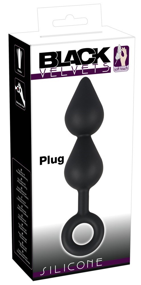 Dråbeformet Analplug