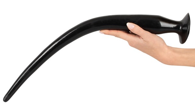 Super Long Flexible Butt Plug Set - Sort