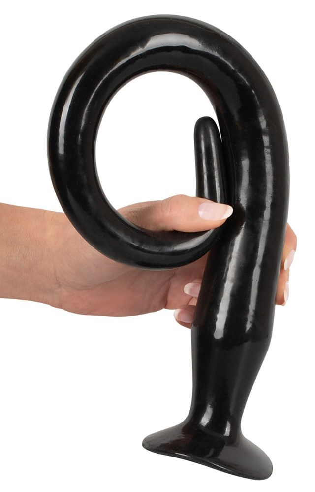 Super Long Flexible Butt Plug Set - Sort