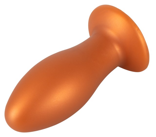 Stor & Blød Buttplug med Sugekop 21 cm