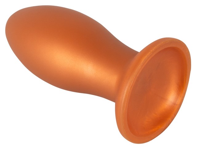 Stor & Blød Buttplug med Sugekop 21 cm