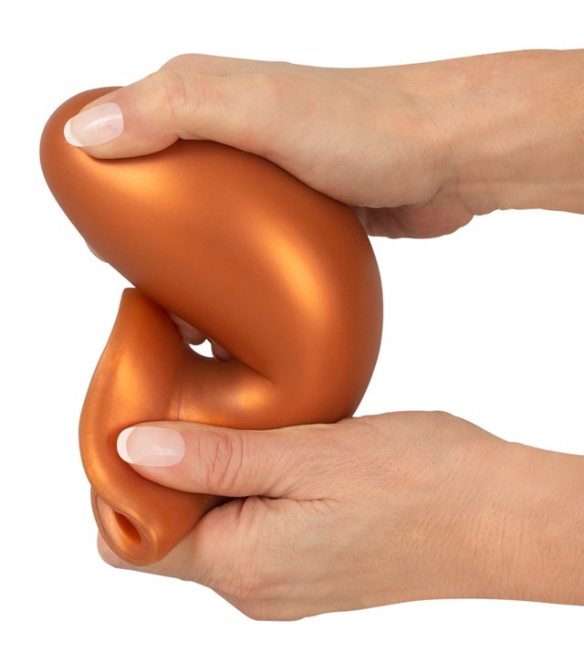 Stor & Blød Buttplug med Sugekop 16 cm
