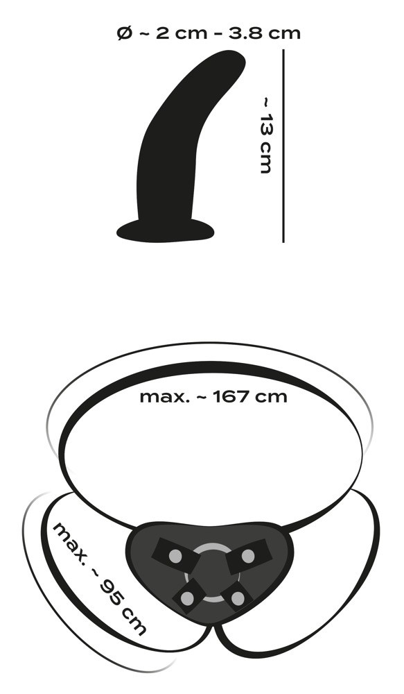 REMOTE CONTROLLED PEGGING STRAP-ON