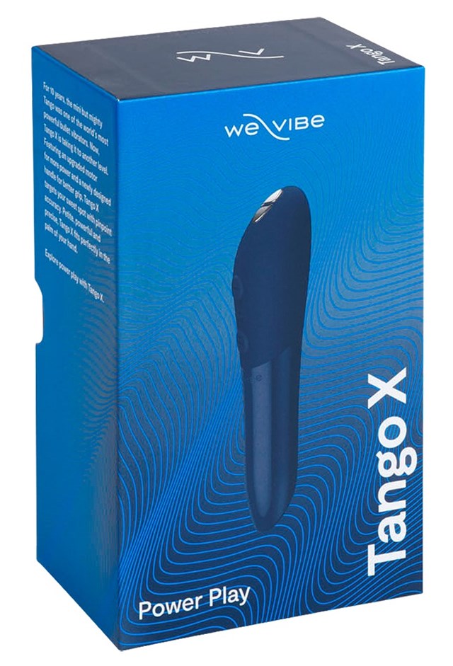 Tango X - Genopladelig Bullet Vibrator - Blå