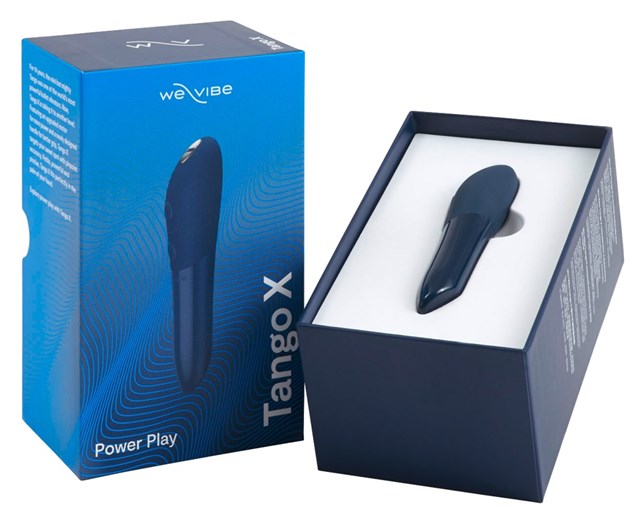 Tango X - Genopladelig Bullet Vibrator - Blå