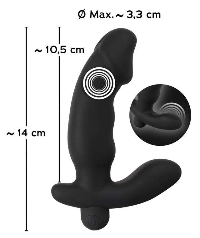 Vibrerende, Penisformet Buttplug