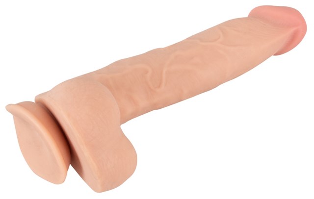 Sliding Skin Dildo med Bevægelig Hud 24.7 cm