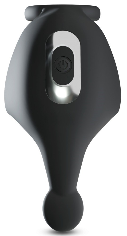 Cock Ring with RC Ball Massager