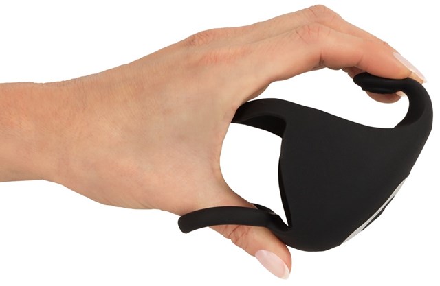 Cock Ring with RC Ball Massager
