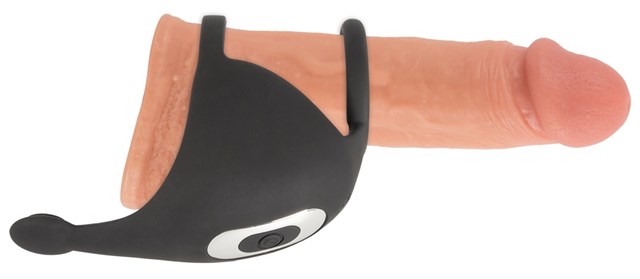 Cock Ring with RC Ball Massager