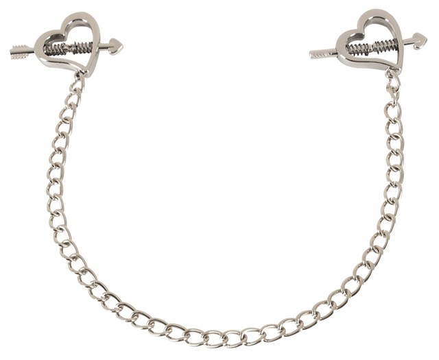 Hjerteformede Nipple-clamps