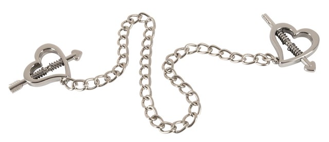 Hjerteformede Nipple-clamps