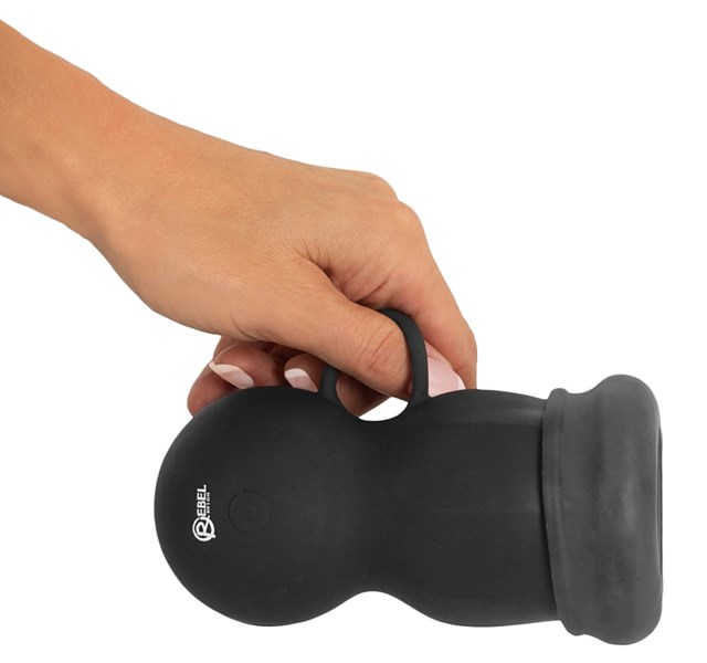 Shaking Masturbator Masturbator with holding strap