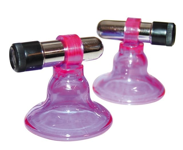 Ultra Violet Vibrating Nipple Suckers