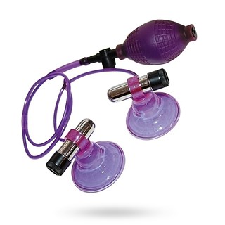 Ultra Violet Vibrating Nipple Suckers