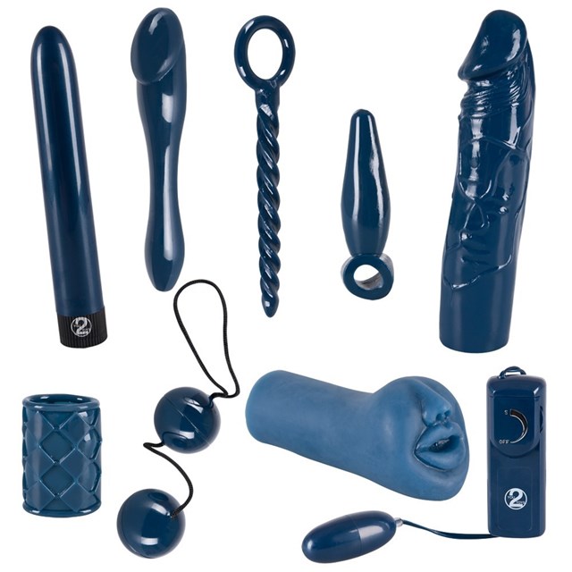 Midnight Blue 9 stk Sexlegetøj