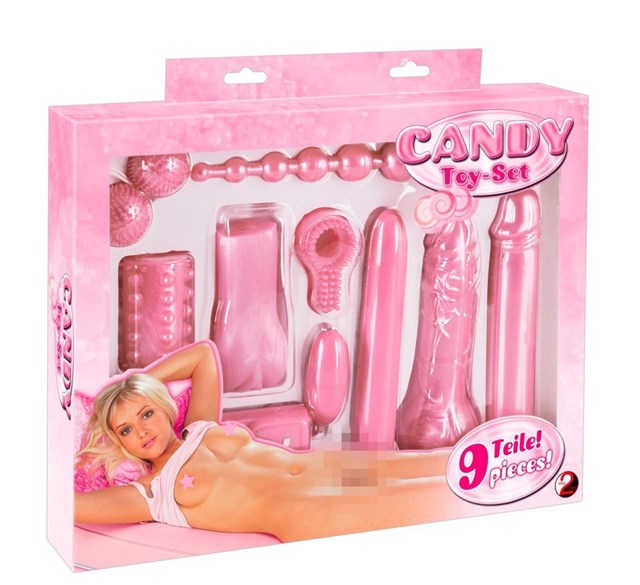 Candy Sex - sæt med  9 dele