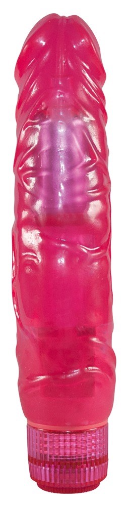 Stor Pink Realistisk Dildo Vibrator