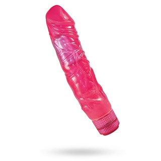 Stor Pink Realistisk Dildo Vibrator