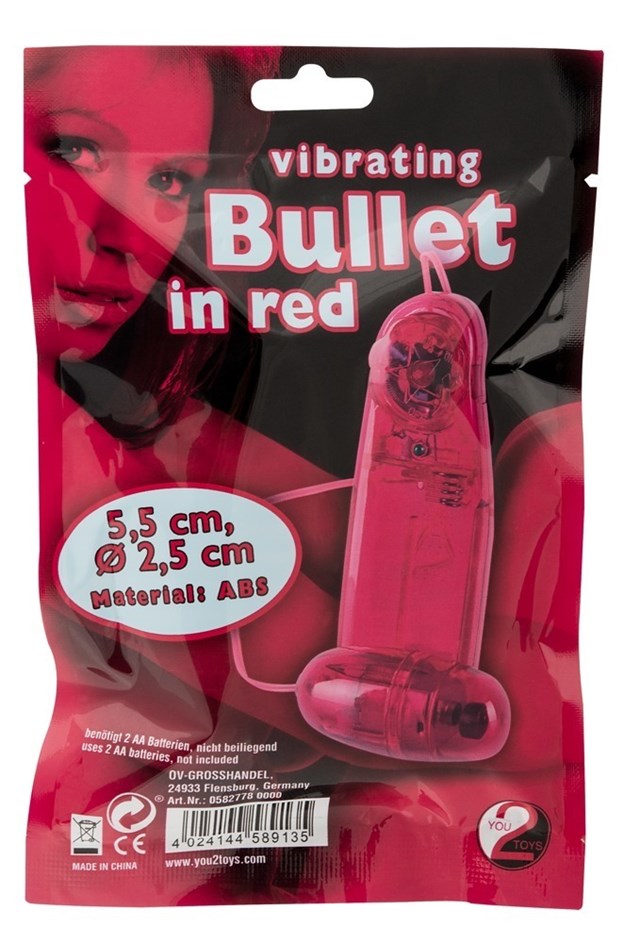 Vibrating Bullet in Red