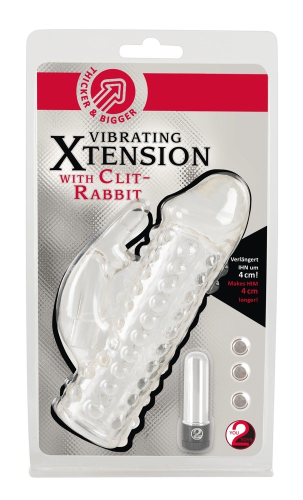 Penis Sleeve med Klitoris Stimulator
