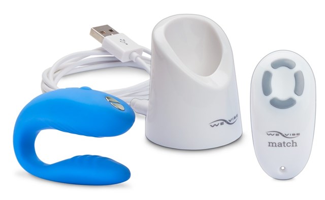 Matchende Parvibrator med Trådløs Fjernkontrol