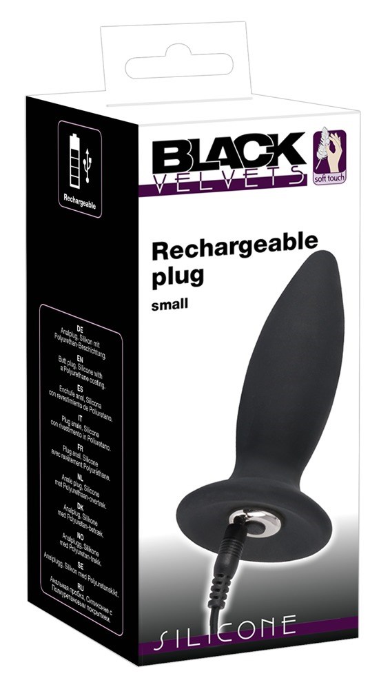 Genopladelig analplug - Small