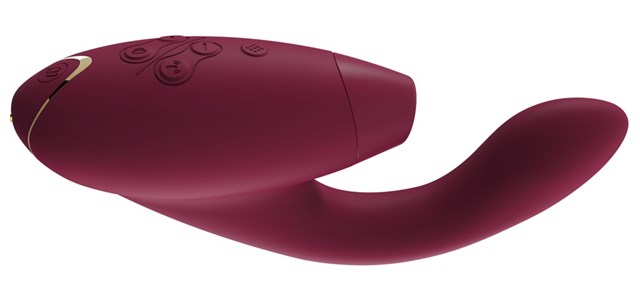 Duo Red - Vibrator For Klitoris Og G-punkten