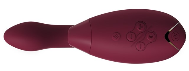 Duo Red - Vibrator For Klitoris Og G-punkten