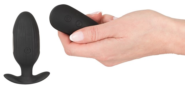 Vibrerende E-Stim Buttplug
