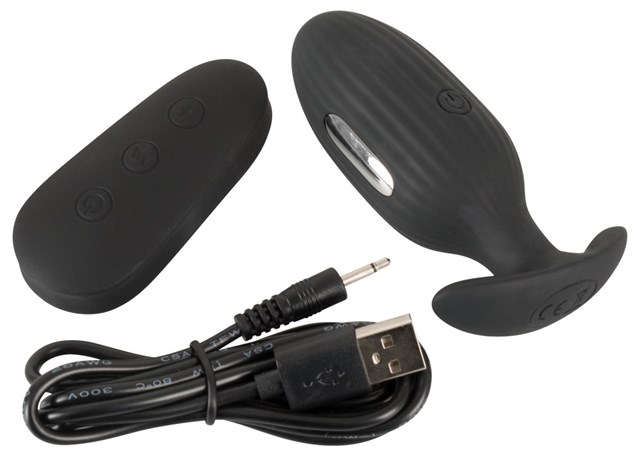 Vibrerende E-Stim Buttplug