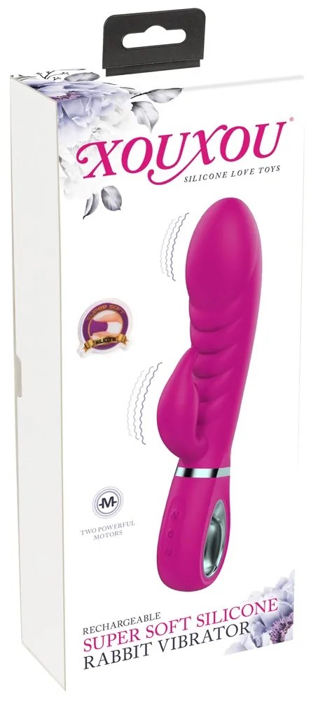Superblød Rabbitvibrator - Lilla