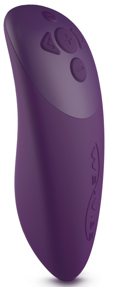Chorus Purple - Parvibrator med trykfølsom fjernbetjening