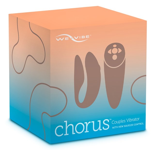Chorus Aqua - Parvibrator med trykfølsom fjernbetjening