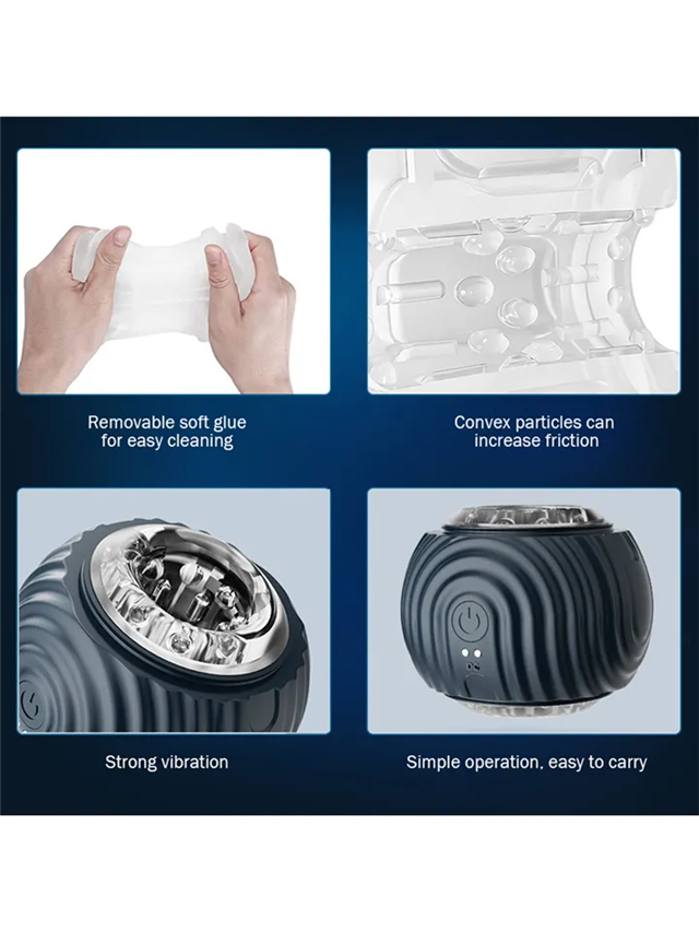 10-Mode Vibrating Stroker For Men