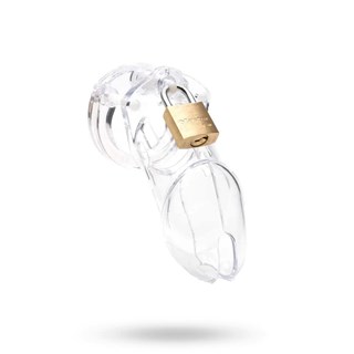 Cb-x - Cb-6000 Chastity Cock Cage Clear 83 Mm