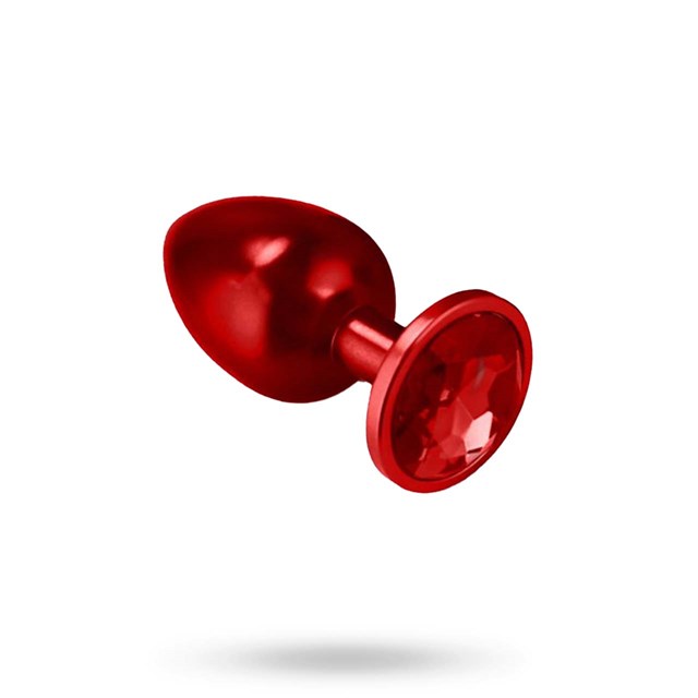 TOYZ4LOVERS Deep Red Plug Small - Buttplug Metal
