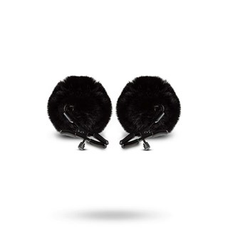 Noir Pom Adjustable Nipple Clamps Black